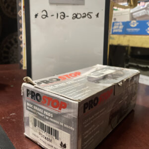 ProStop PD748M Front and Rear Brake Pads
