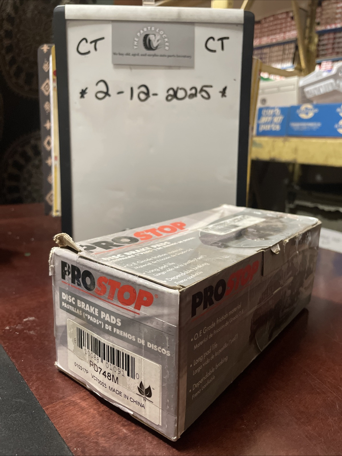 ProStop PD748M Front and Rear Brake Pads