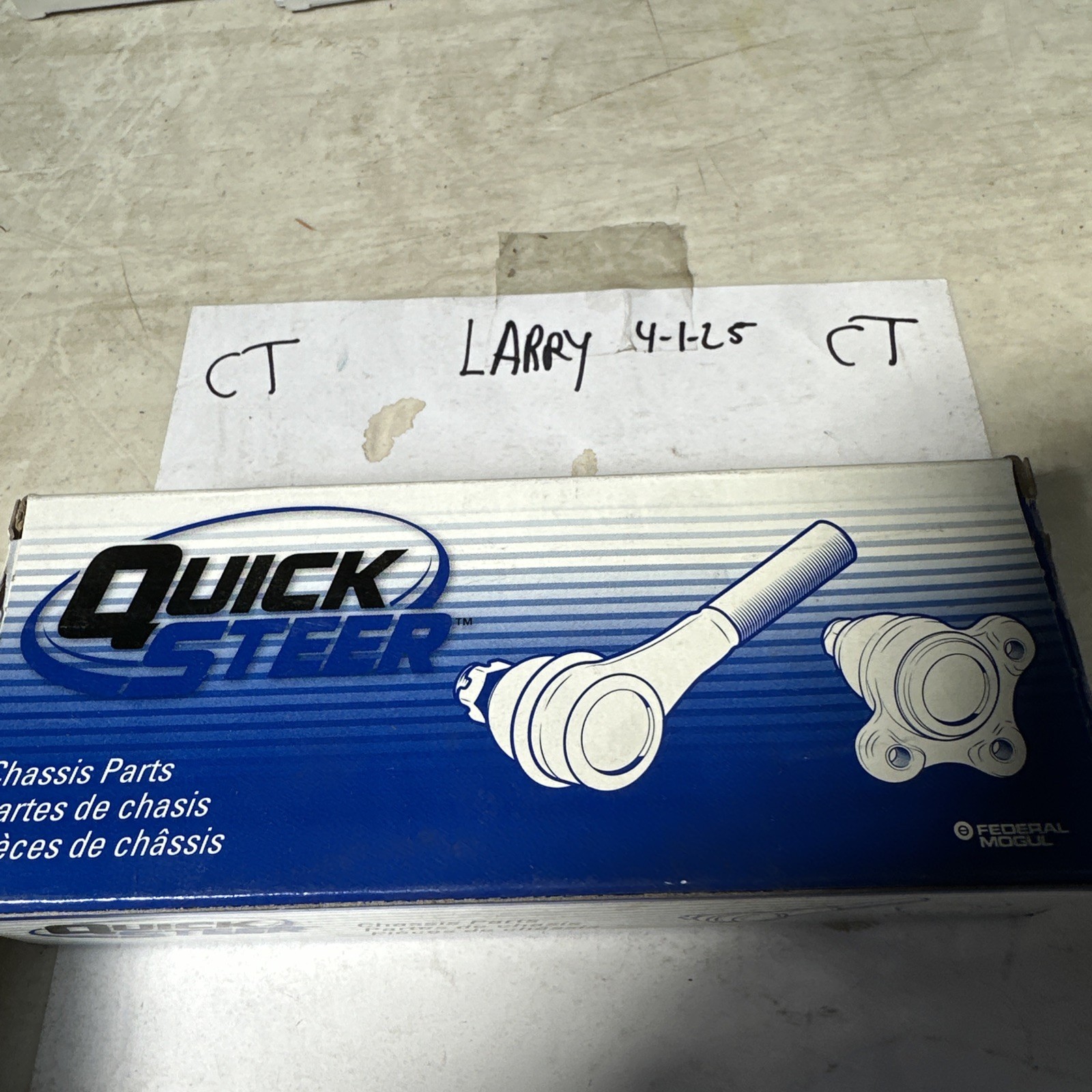 Quick steer ES2076L Steering Tie Rod End