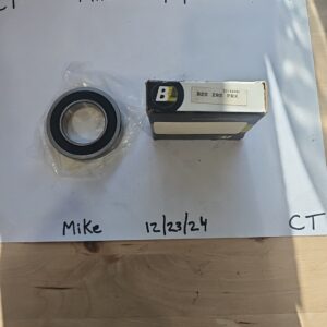 R20 2RS 1.25" ID x 2.25" R20 2RS 1 Row Double Seal Radial Ball Bearing