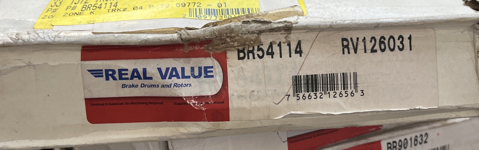 Real Value BR54114 Disc Brake Rotor For 03-05 Explorer Sport Explorer Sport Trac