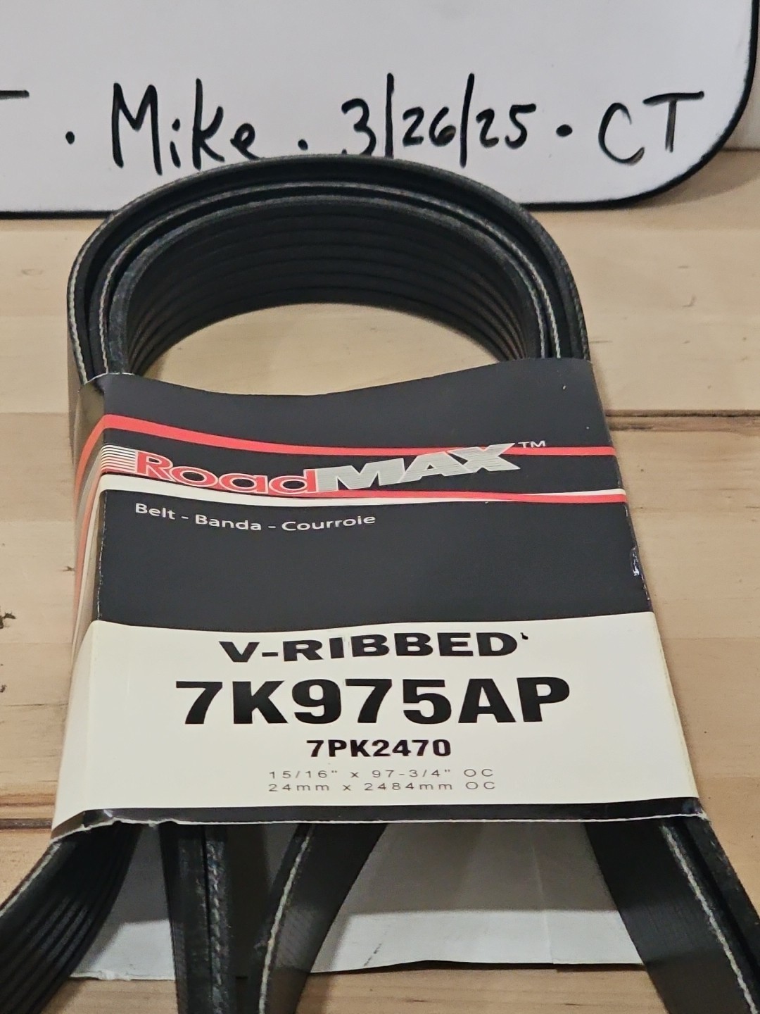 Roadmax 7K975AP Serpentine Belt - Image 3