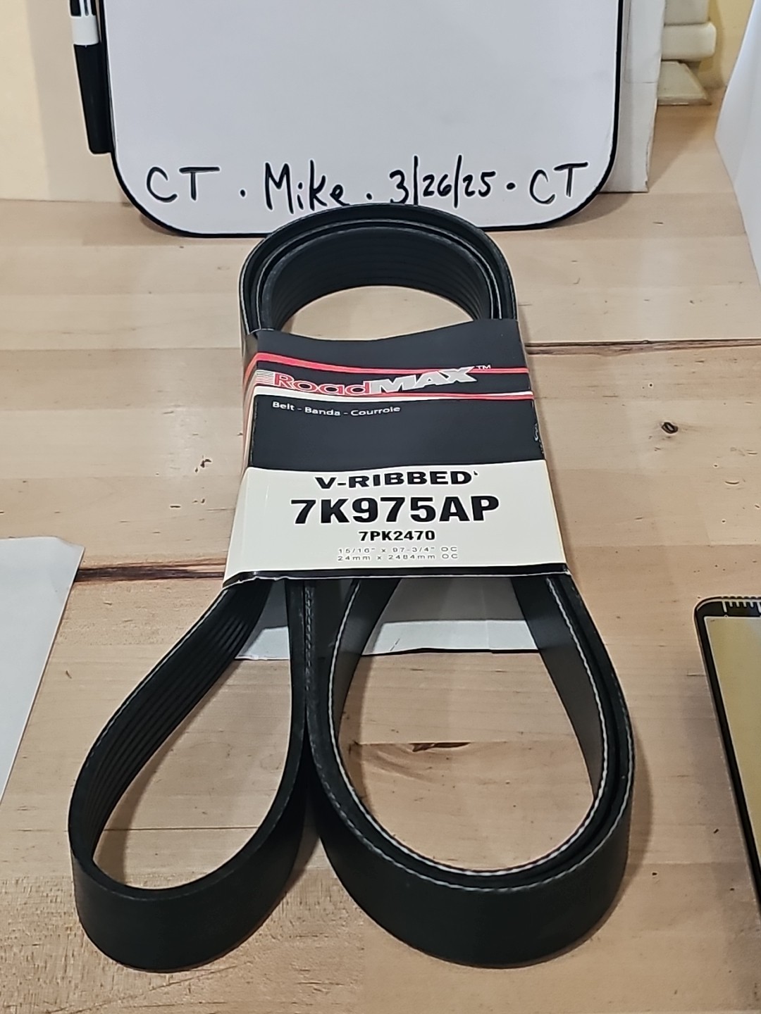 Roadmax 7K975AP Serpentine Belt