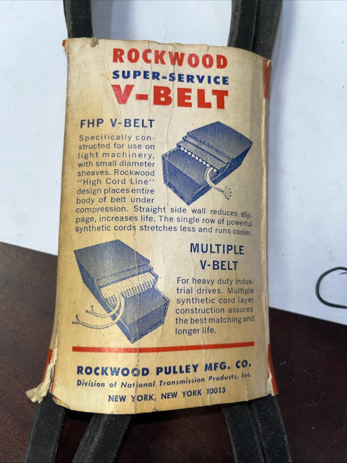 Rockwood V Belt 5L610 - Image 4