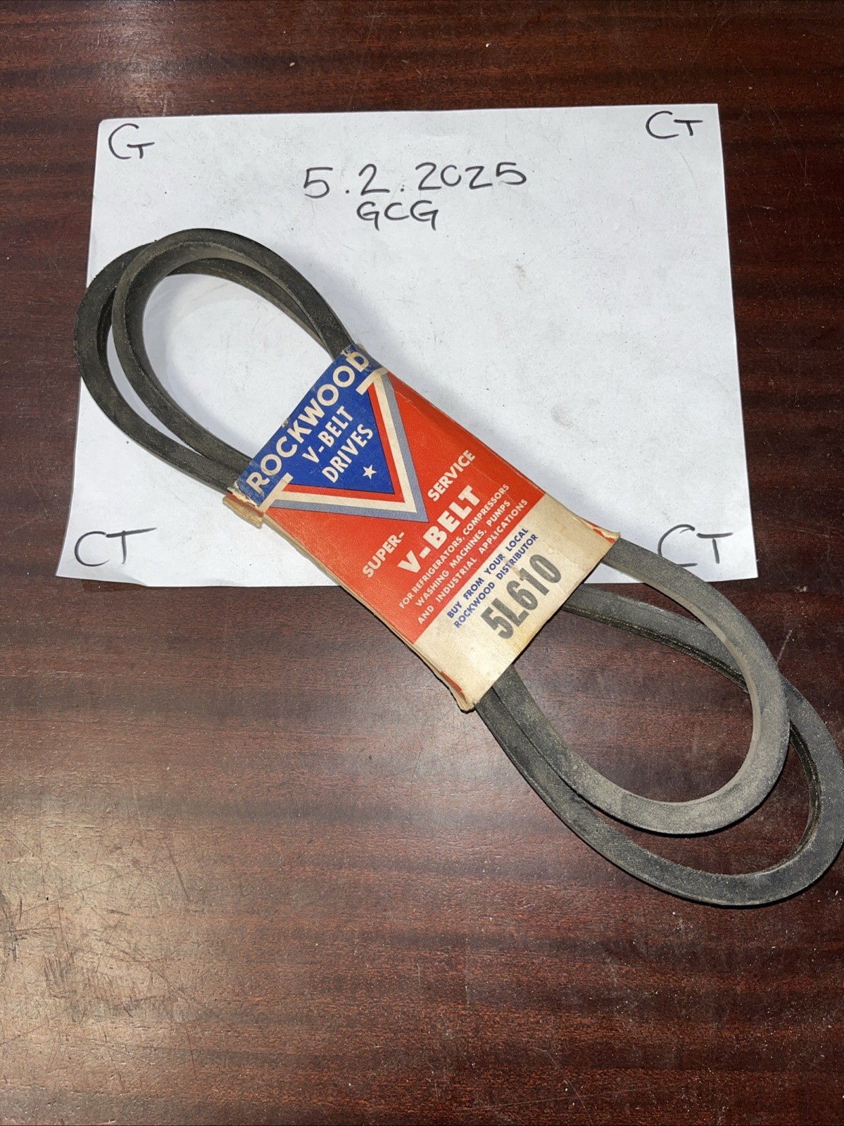 Rockwood V Belt 5L610