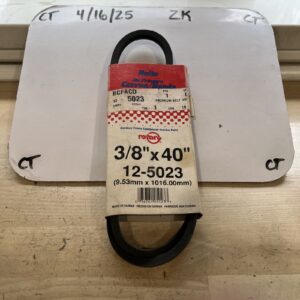 Rotary 5023 (12-5023) Belt Premium 3/8" X 40"