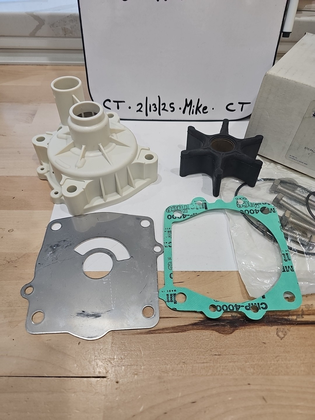 SIERRA WATER PUMP REPAIR KIT 18-3396 MARINE BOAT - Image 4