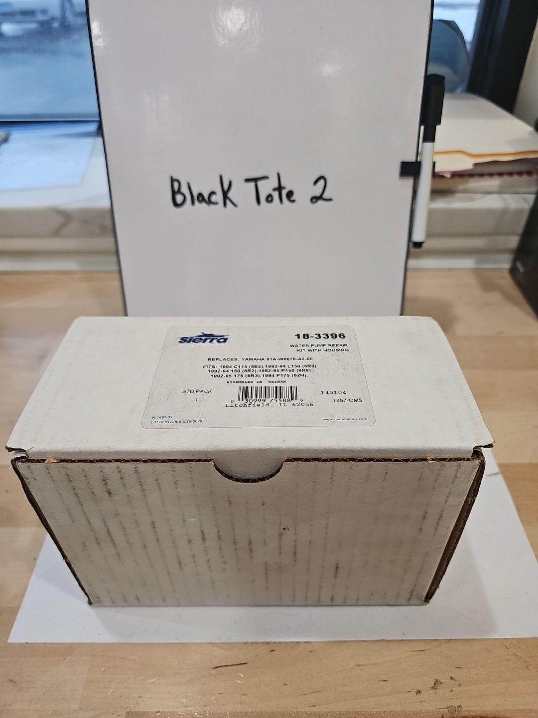 SIERRA WATER PUMP REPAIR KIT 18-3396 MARINE BOAT