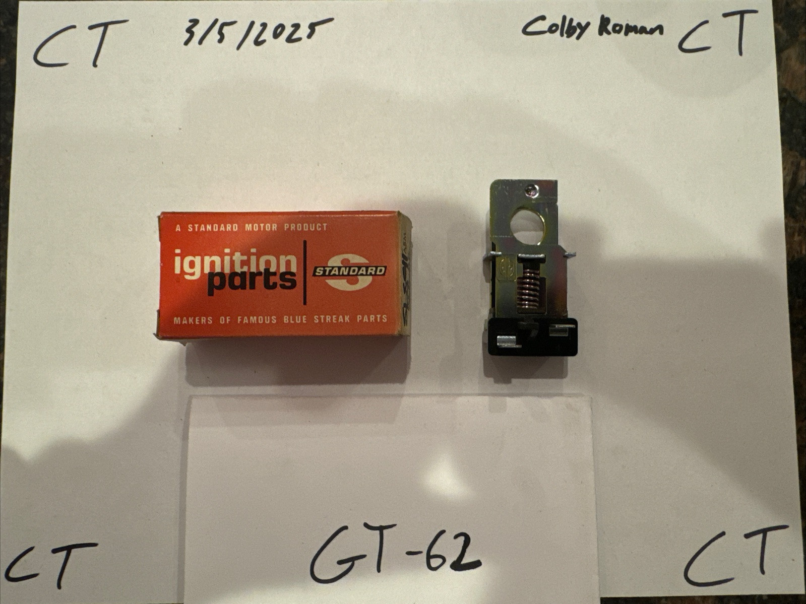 SLS98 Standard Motor Products Stop Light Switch SLS98