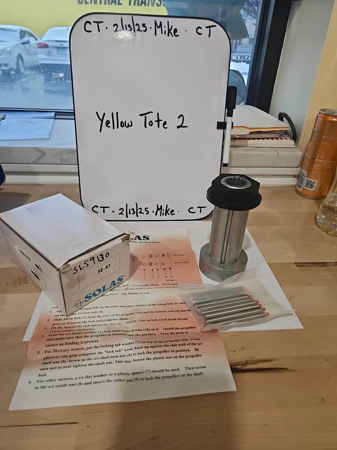 SOLAS SE-KT Propeller Hub Kit Suzuki Outboard 150 - 225 Hp for Alcup Prop