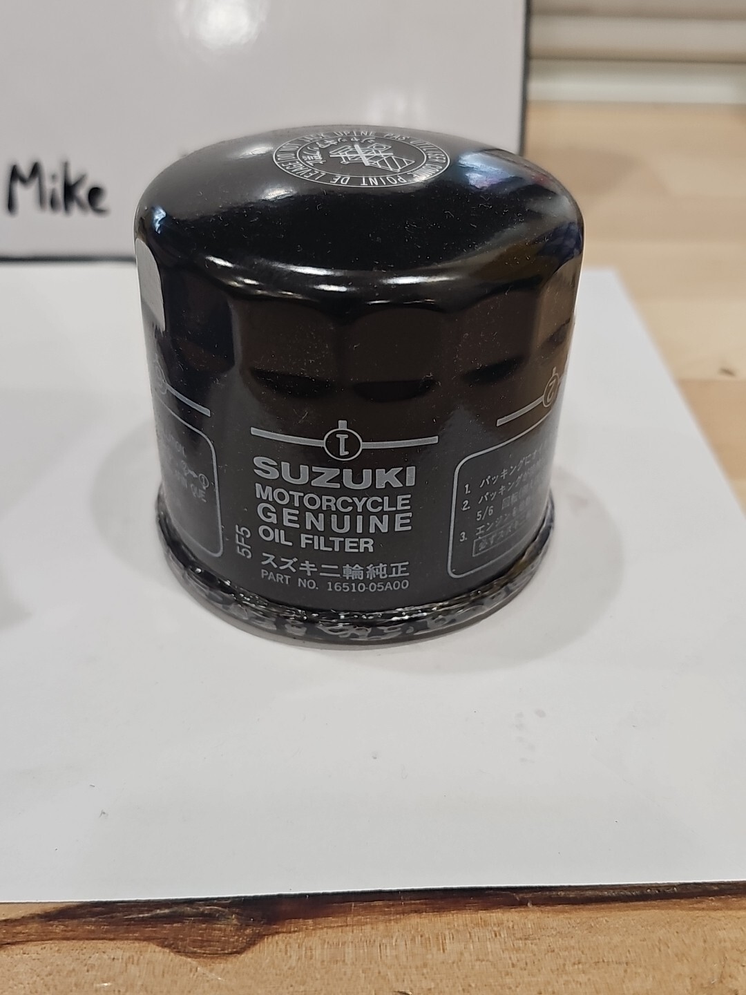 SUZUKI 16510-05A00 Engine Oil Filter NEW - Image 4