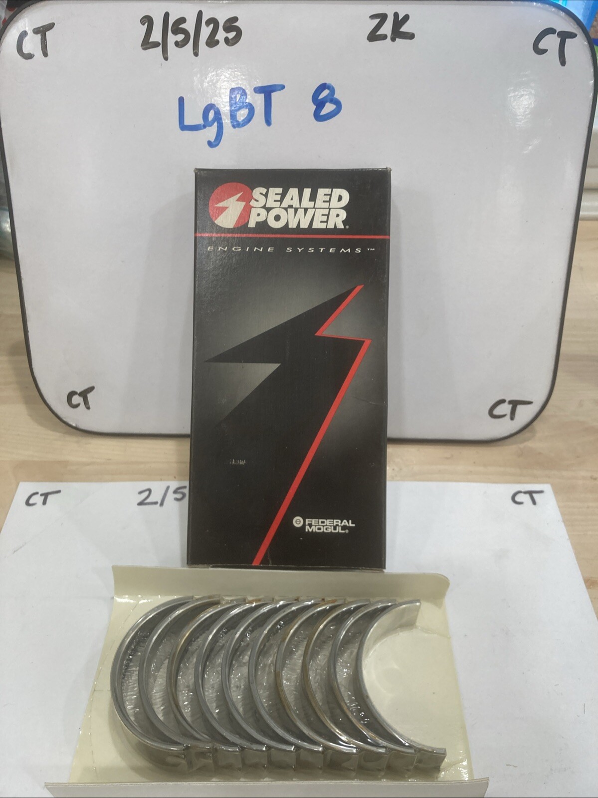 Sealed Power 6622MA .25mm Main Bearing Set