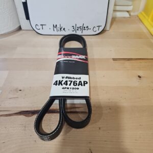 Serpentine Belt-Automotive V-Ribbed Belt (Standard) Roadmax 4K476AP