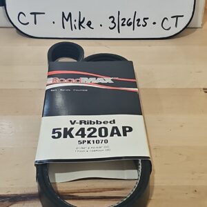 Serpentine Belt-Automotive V-Ribbed Belt (Standard) Roadmax 5K420AP