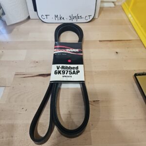 Serpentine Belt-Automotive V-Ribbed Belt (Standard) Roadmax 6K975AP