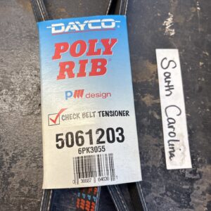 Serpentine Belt Dayco 5061203 Poly Rib