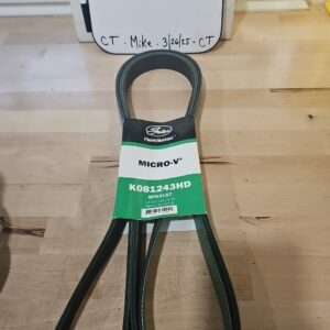 Serpentine Belt-Fleetrunner Heavy Duty Micro-V Belt Gates K081243HD