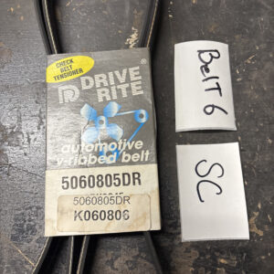 Serpentine Belt  V-Ribbed DriveRite By Dayco 5060805DR