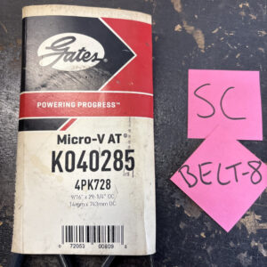 Serpentine Belt for Gator XUV 835E, Gator XUV 835M+More K040285