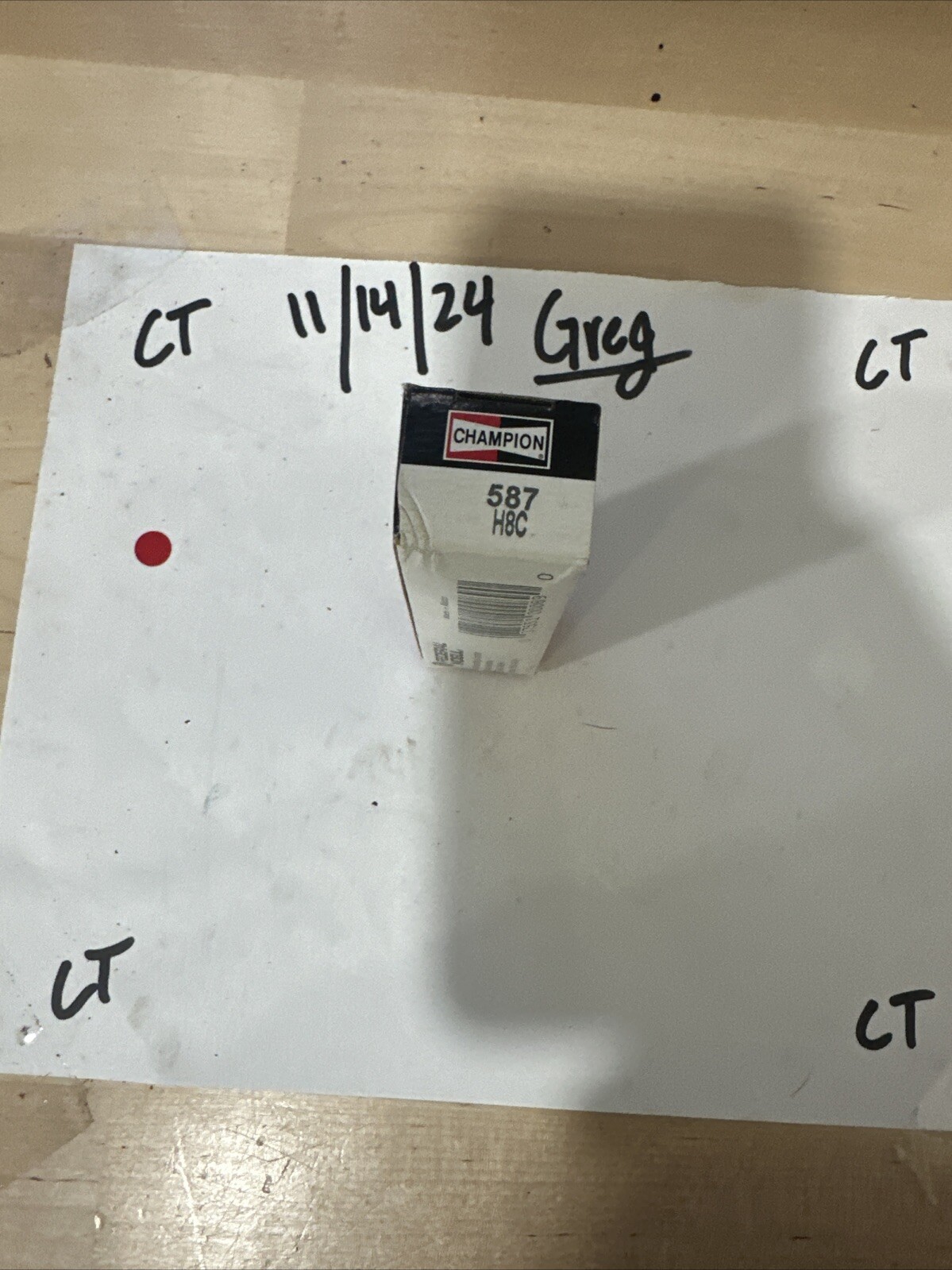 Spark Plug-Copper Plus Champion Spark Plug 587