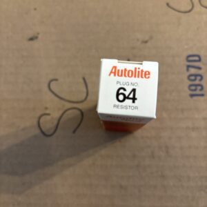 Spark Plug-Copper Resistor Autolite 64 NOS