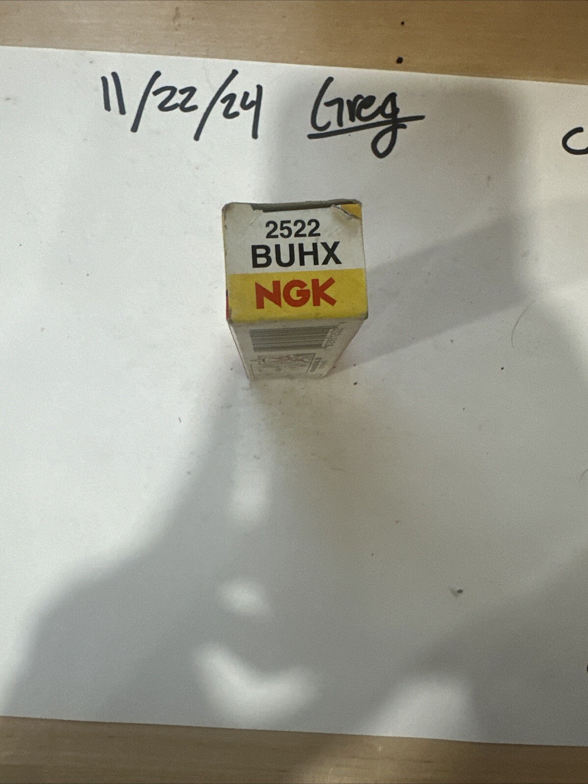 Spark Plug-Standard NGK 2522 (BUHX)