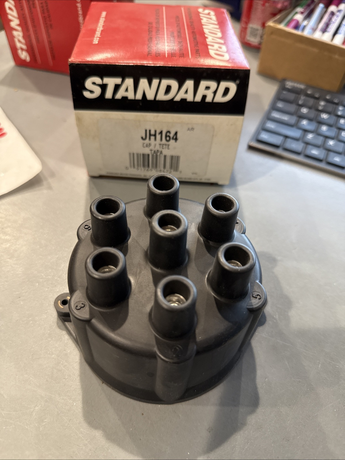 Standard Ignition Distributor Cap for 1988-1991 Subaru XT JH-164