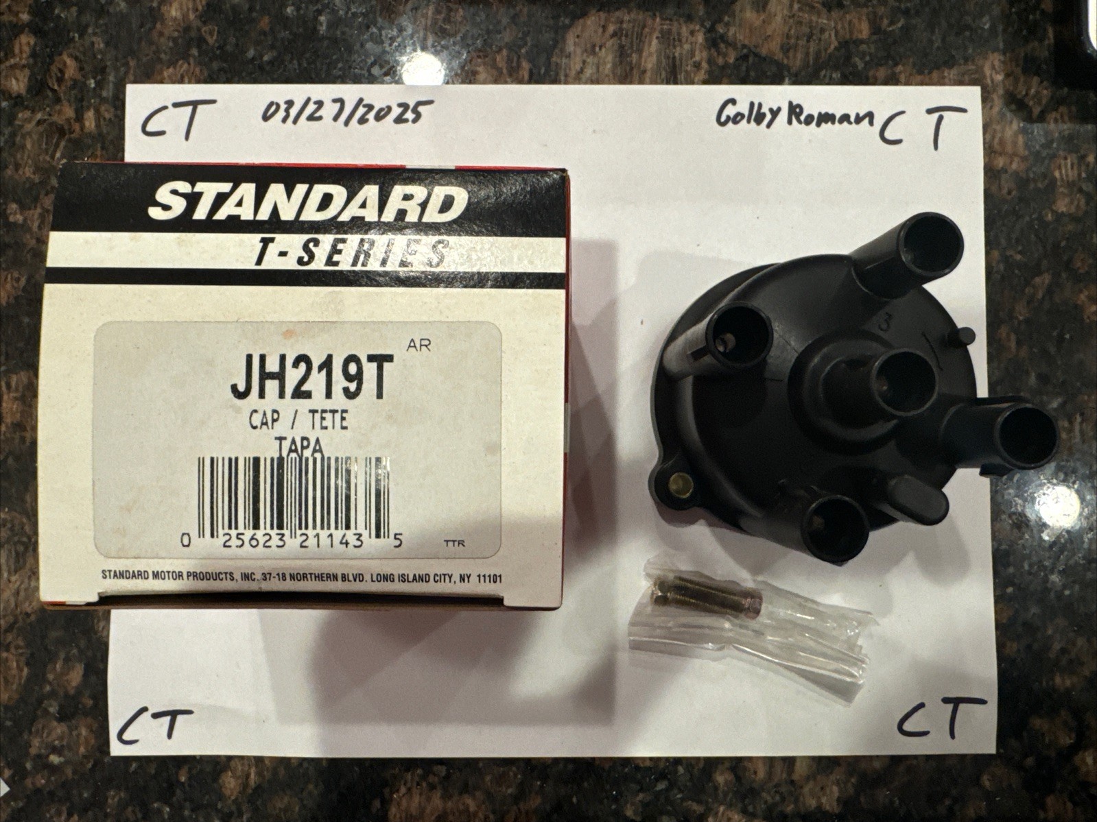 Standard Motor Distributor Caps JH-219T