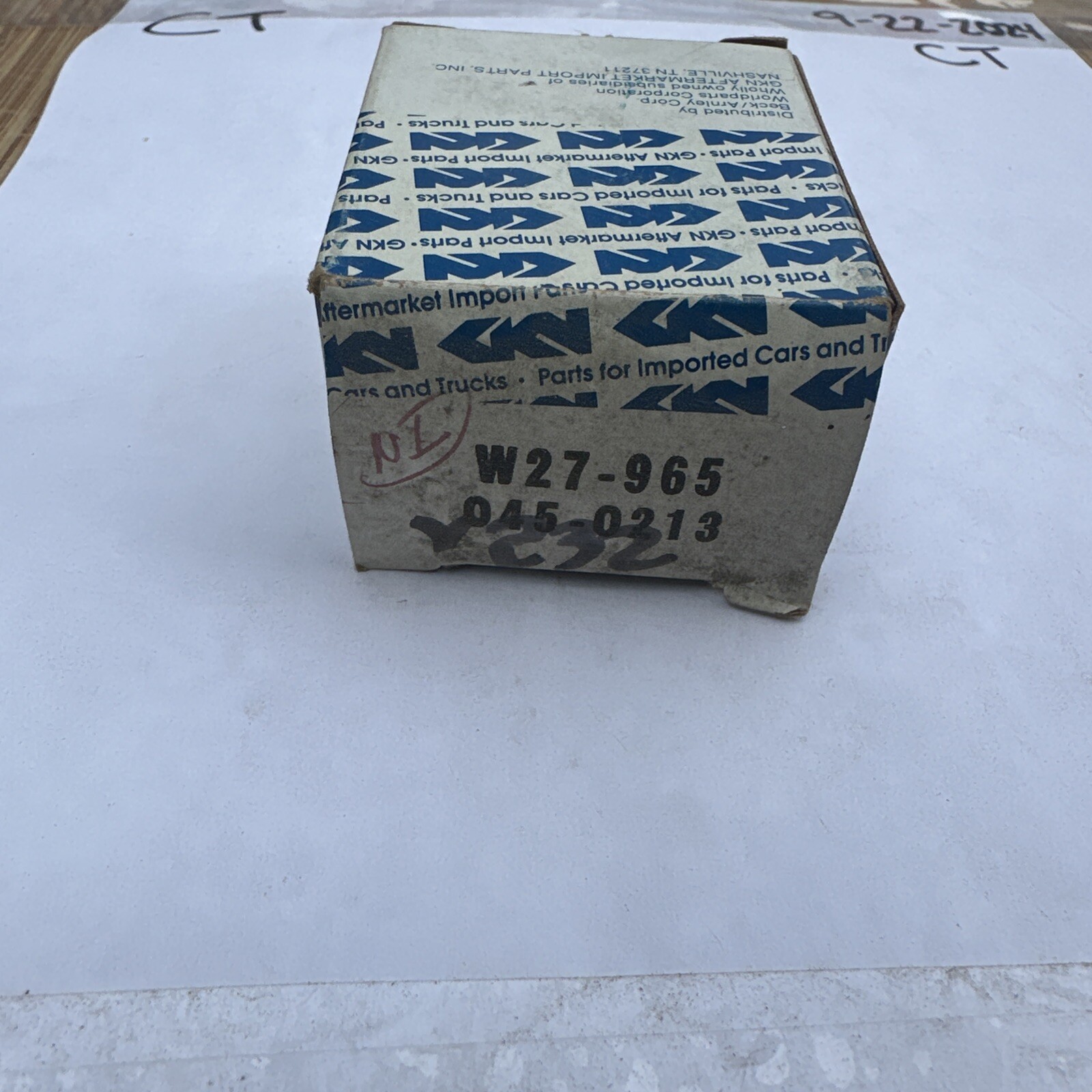 Standard Motor Products PCV Valve. Part V232. W27-965 045-0213 - Image 3