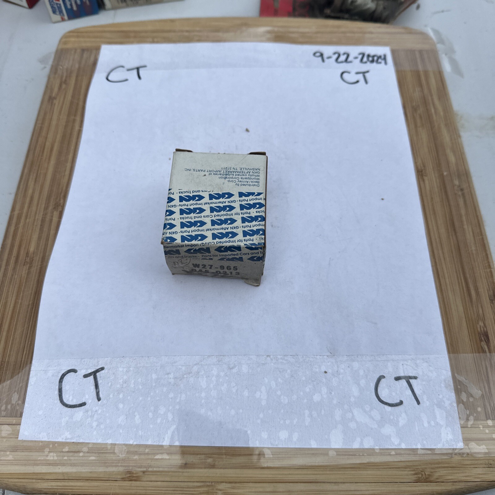 Standard Motor Products PCV Valve. Part V232. W27-965 045-0213