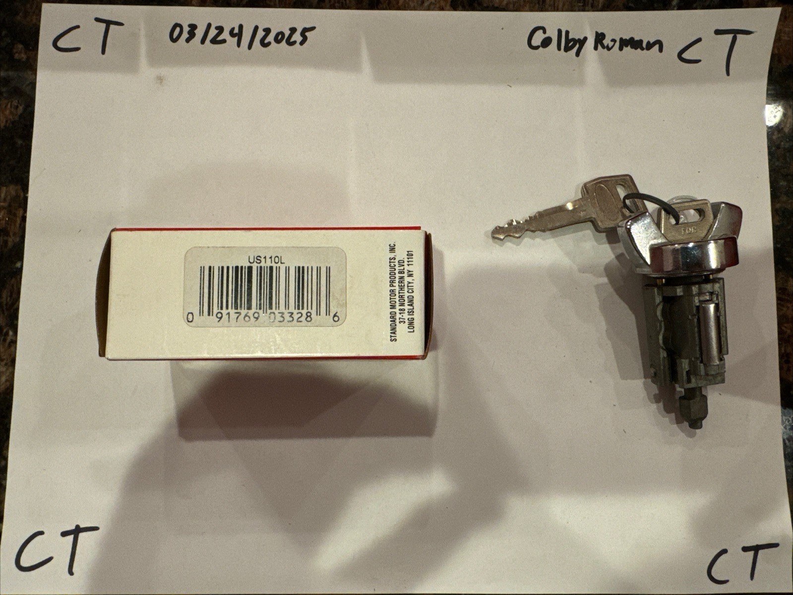 Standard Motor Products US110L Ignition Lock Cylinder - Image 3