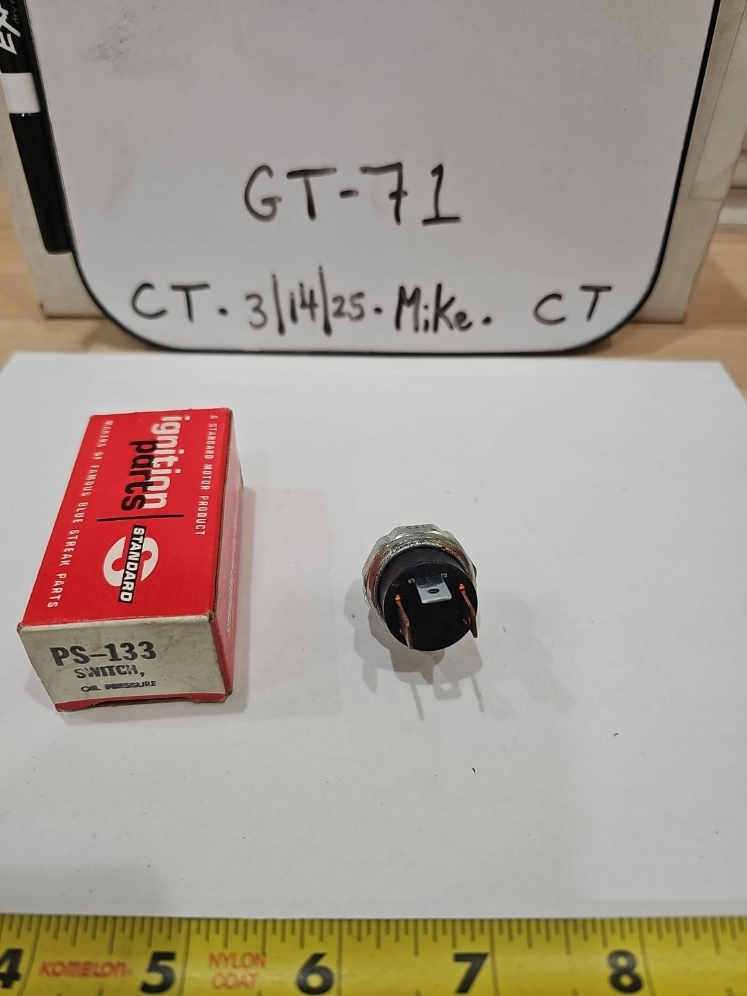 Standard PS-133 Oil Pressure Switch 78-86 American Motors 83-84 Buick 83 Chevy - Image 4