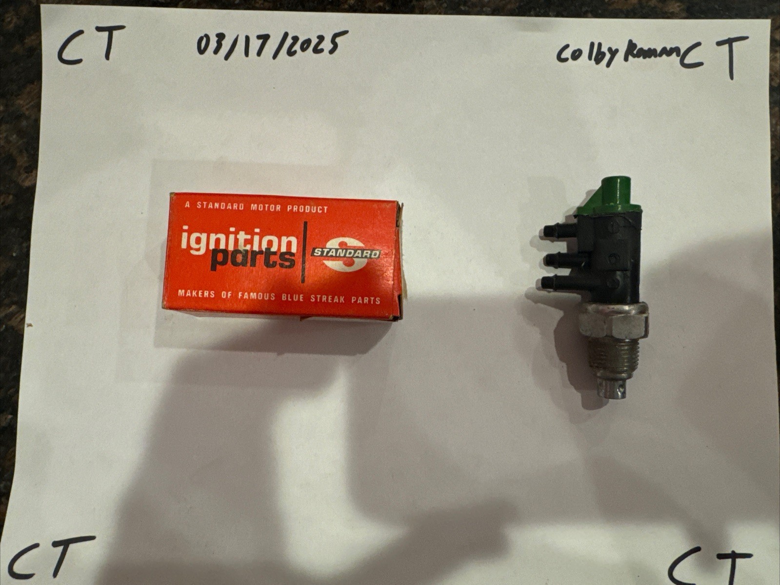 Standard PVS9 Ported Vacuum Switch