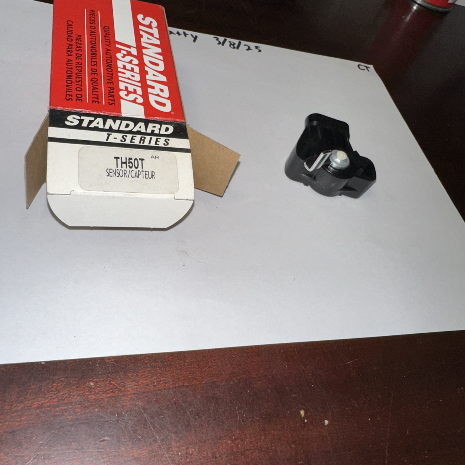 Standard TH50T Throttle Position Sensor For 1988 - 1994 Buick / Chevy / Olds - Image 3