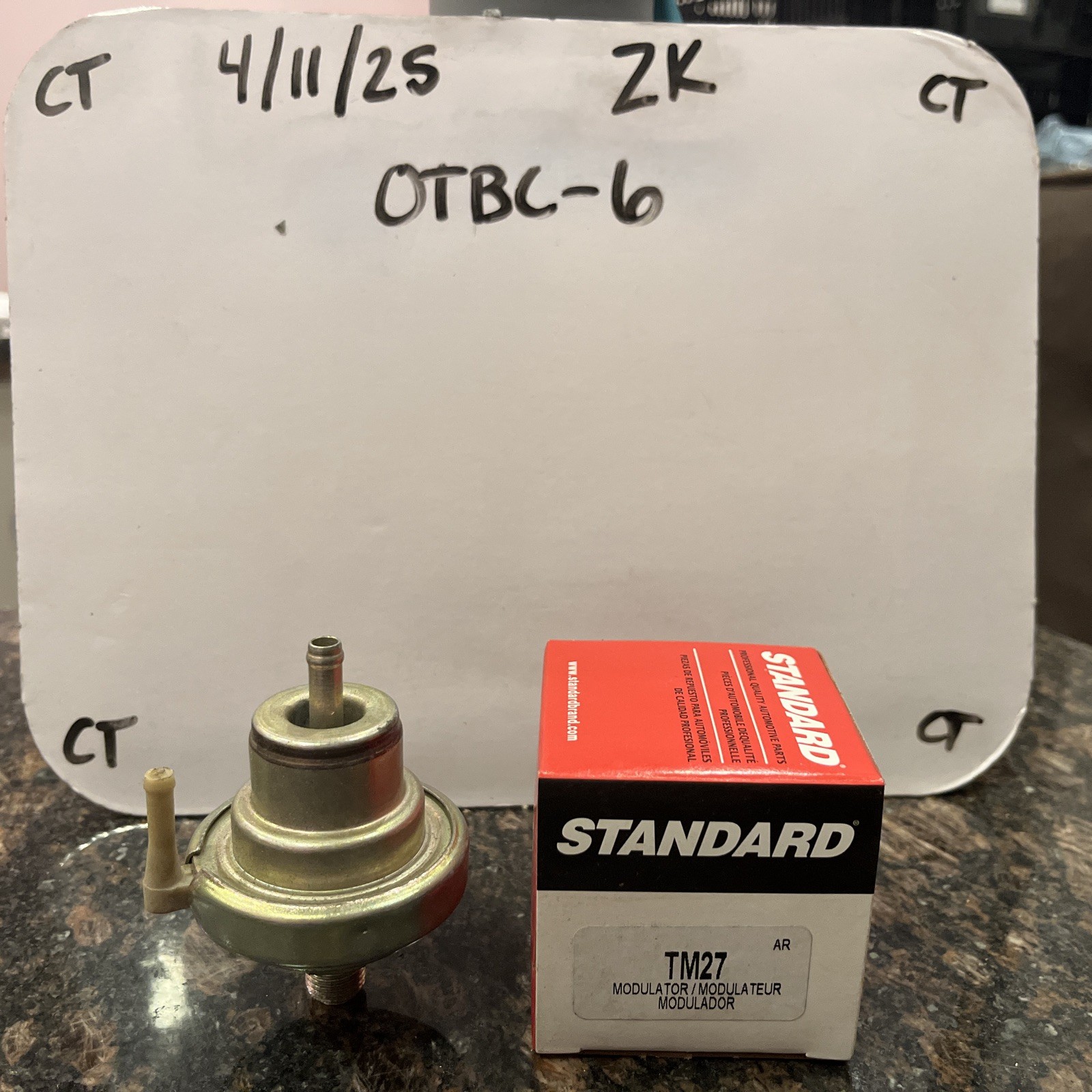 Standard TM-27 Modulator Ford Mercury Pontiac NOS Vintage ( TM27 )