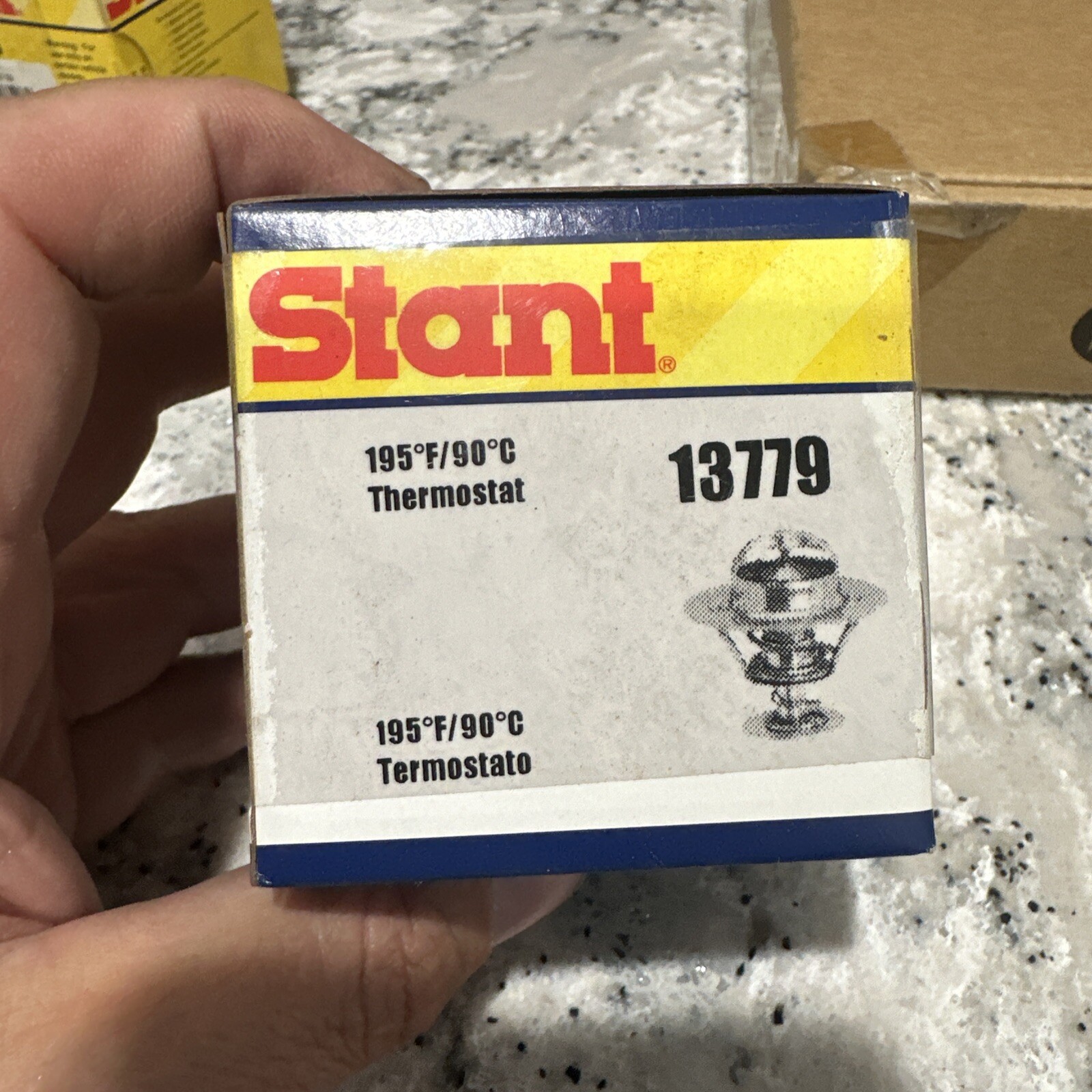 Stant 13779 OE Type Thermostat,Stainless Steel