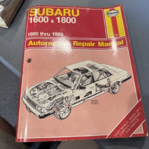 Subaru 1600 & 1800 Automotive Repair Manual 1980 Thru 1988 Haynes 681