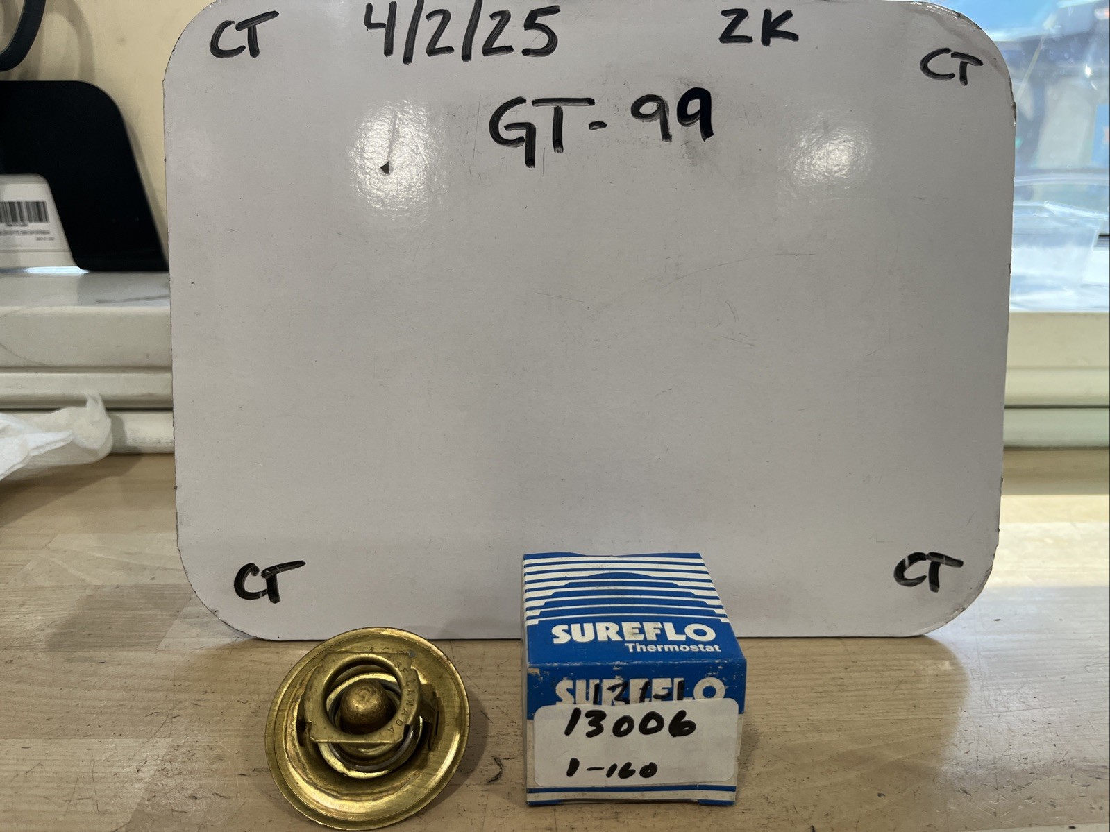 Sure Flo Automotive Thermostat 1-160/ 13006