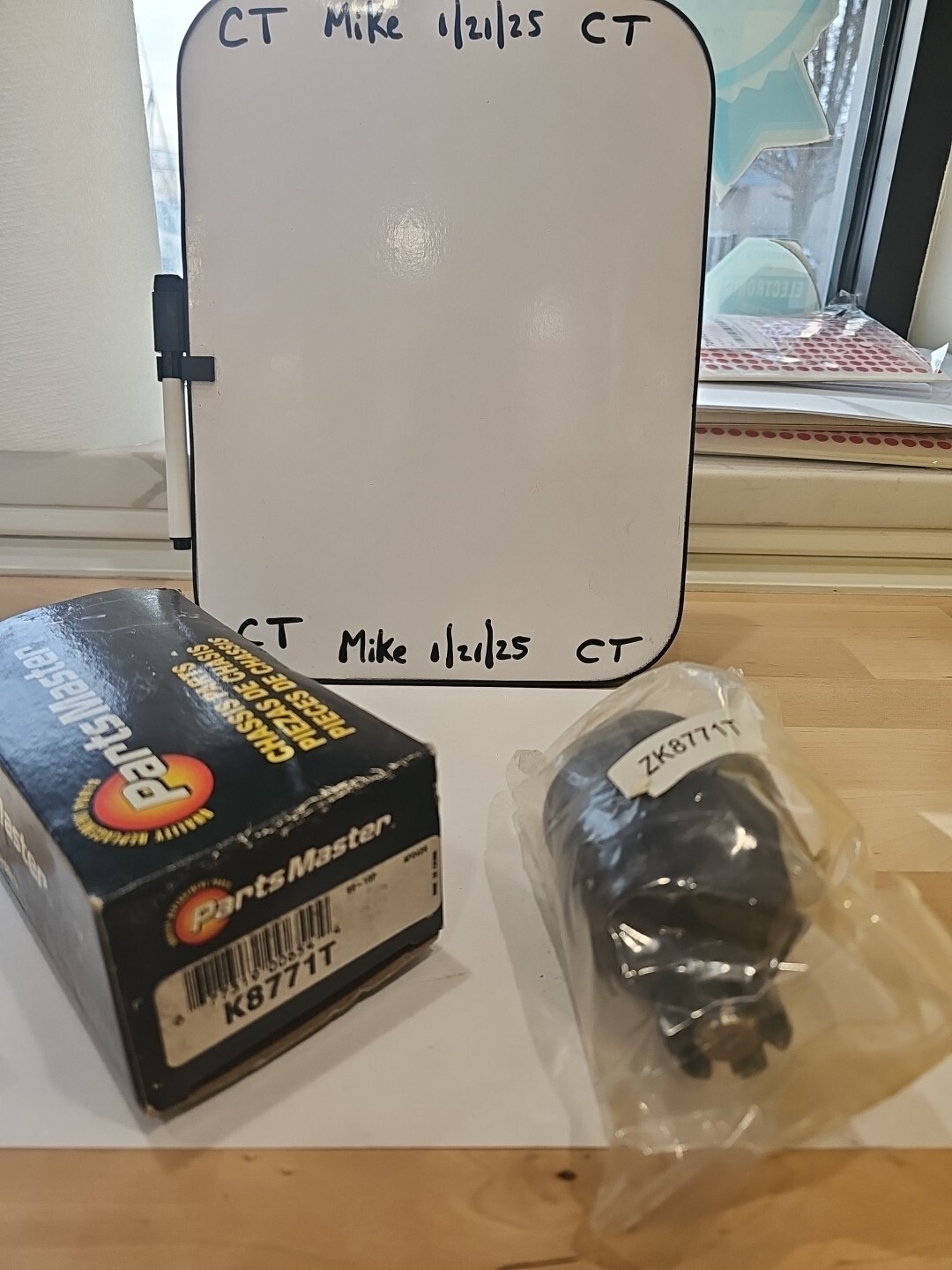 Suspension Ball Joint Front Lower Parts Master K8771T