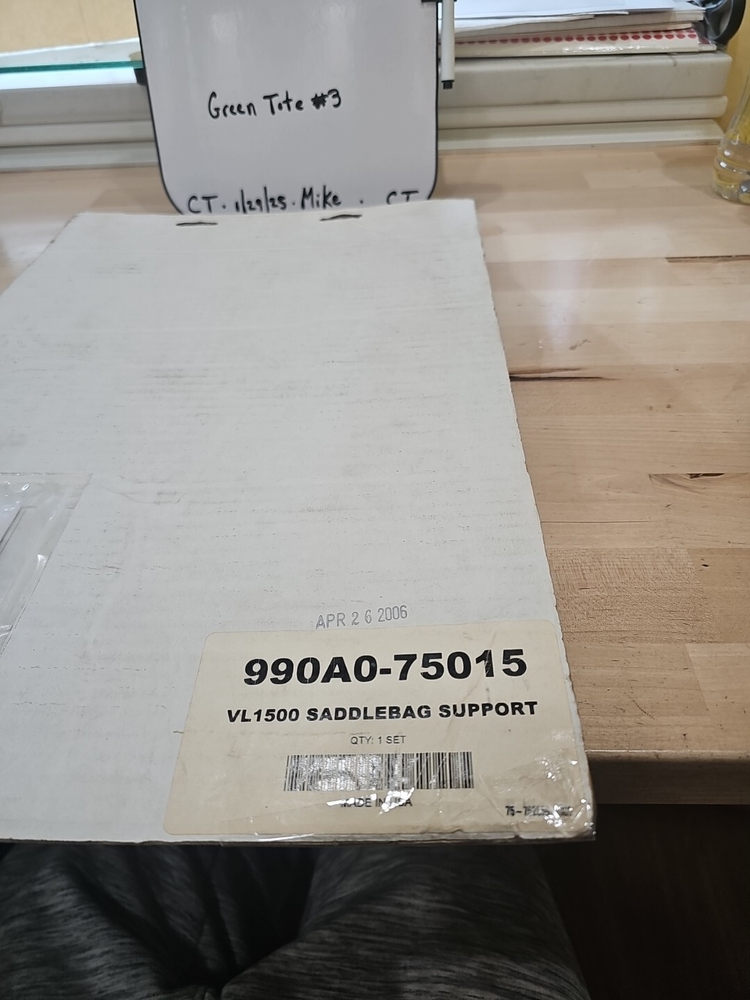 Suzuki 05-09 C90 C90T Boulevard OEM Saddlebag Bag Support Set 990A0-75015 - Image 3
