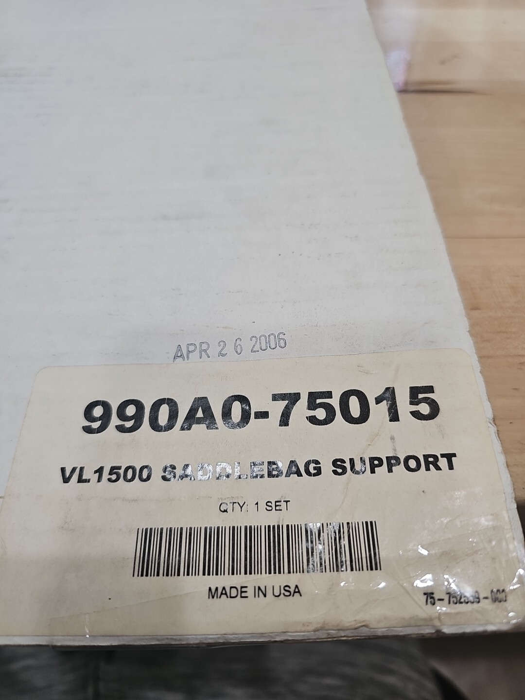 Suzuki 05-09 C90 C90T Boulevard OEM Saddlebag Bag Support Set 990A0-75015 - Image 4