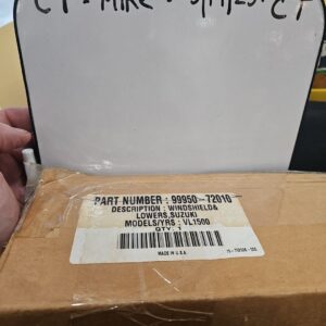 Suzuki 99950-72010 VL1500 Windshield & Lowers Genuine OEM NOS
