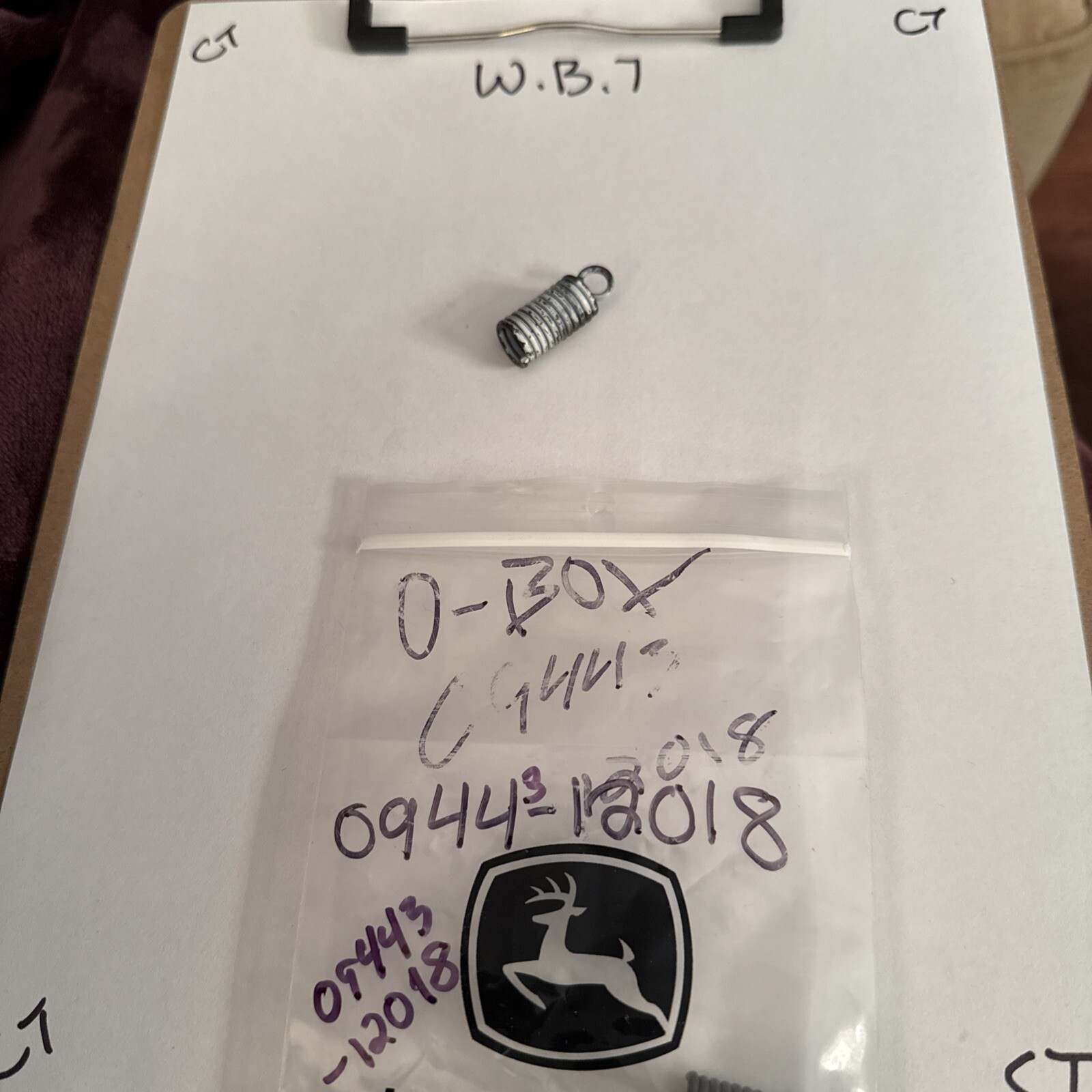 Suzuki NOS NEW 09443-12018 Clutch Spring GT RM TS GT185 RM125 RM100 TS185 TS125