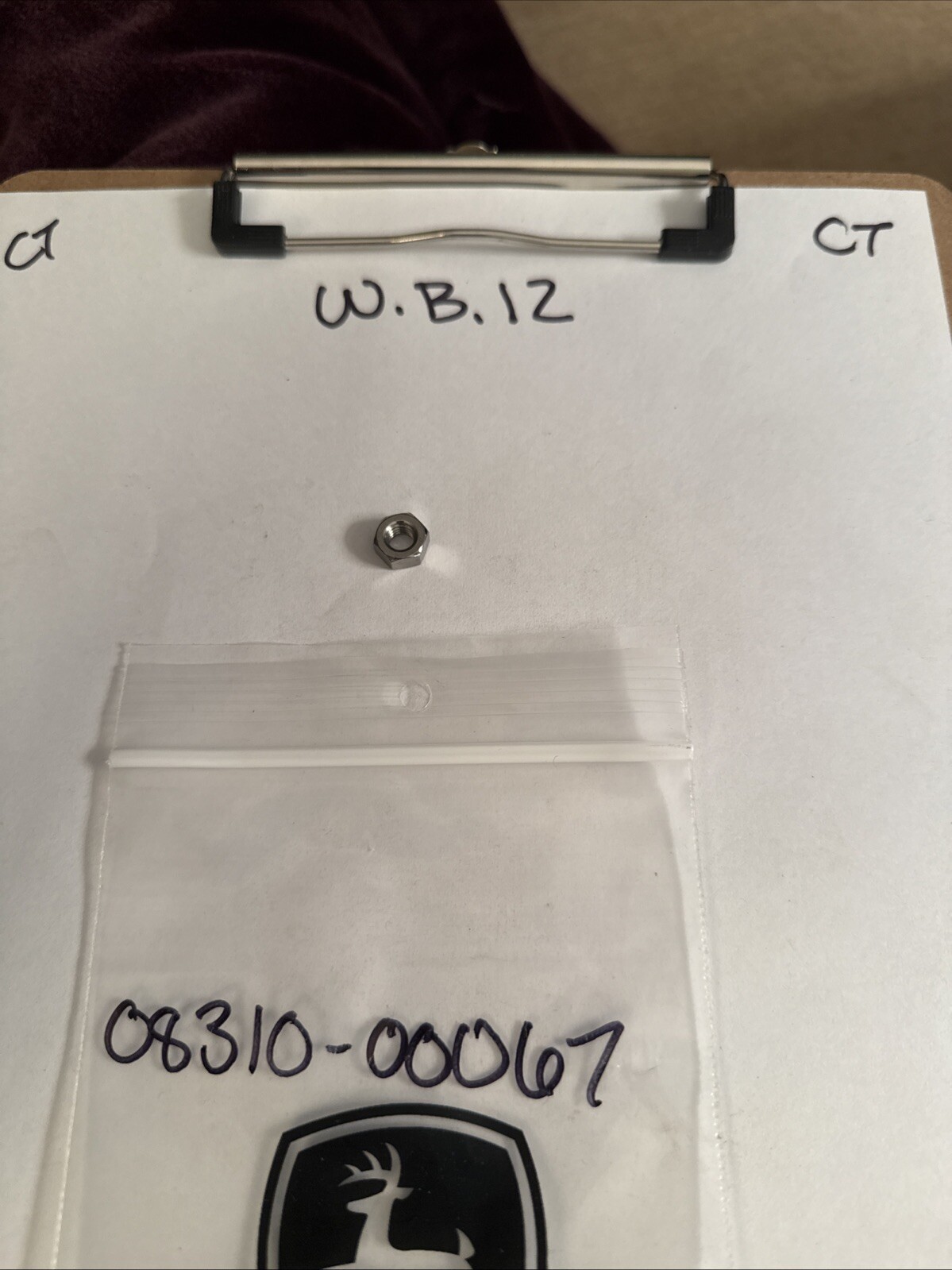 Suzuki NUT 08310-00067 OEM NEW