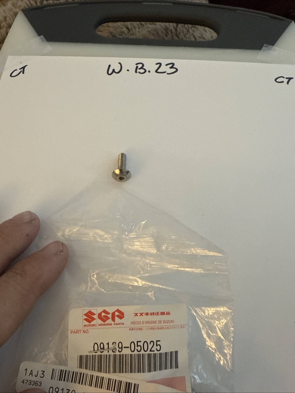 Suzuki SCREW 5X14 09139-05025 OEM NEW