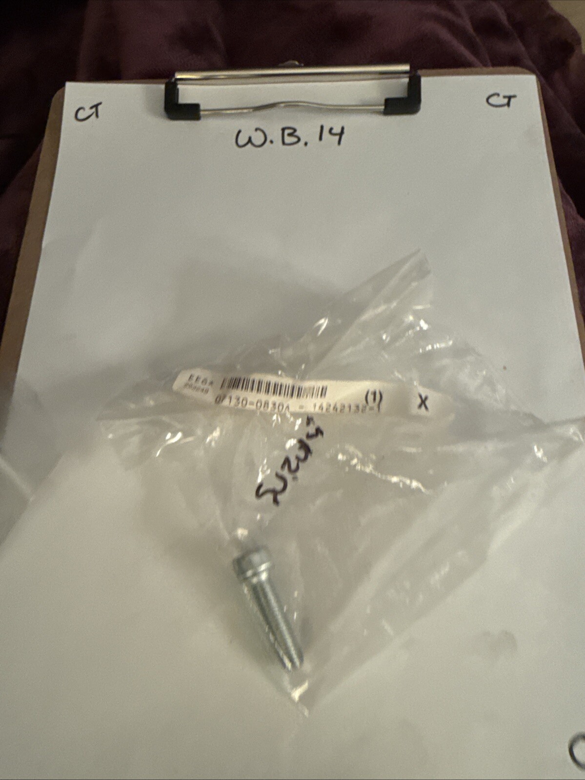 Suzuki SPOOL HOLDER BO 07130-0830A OEM NEW