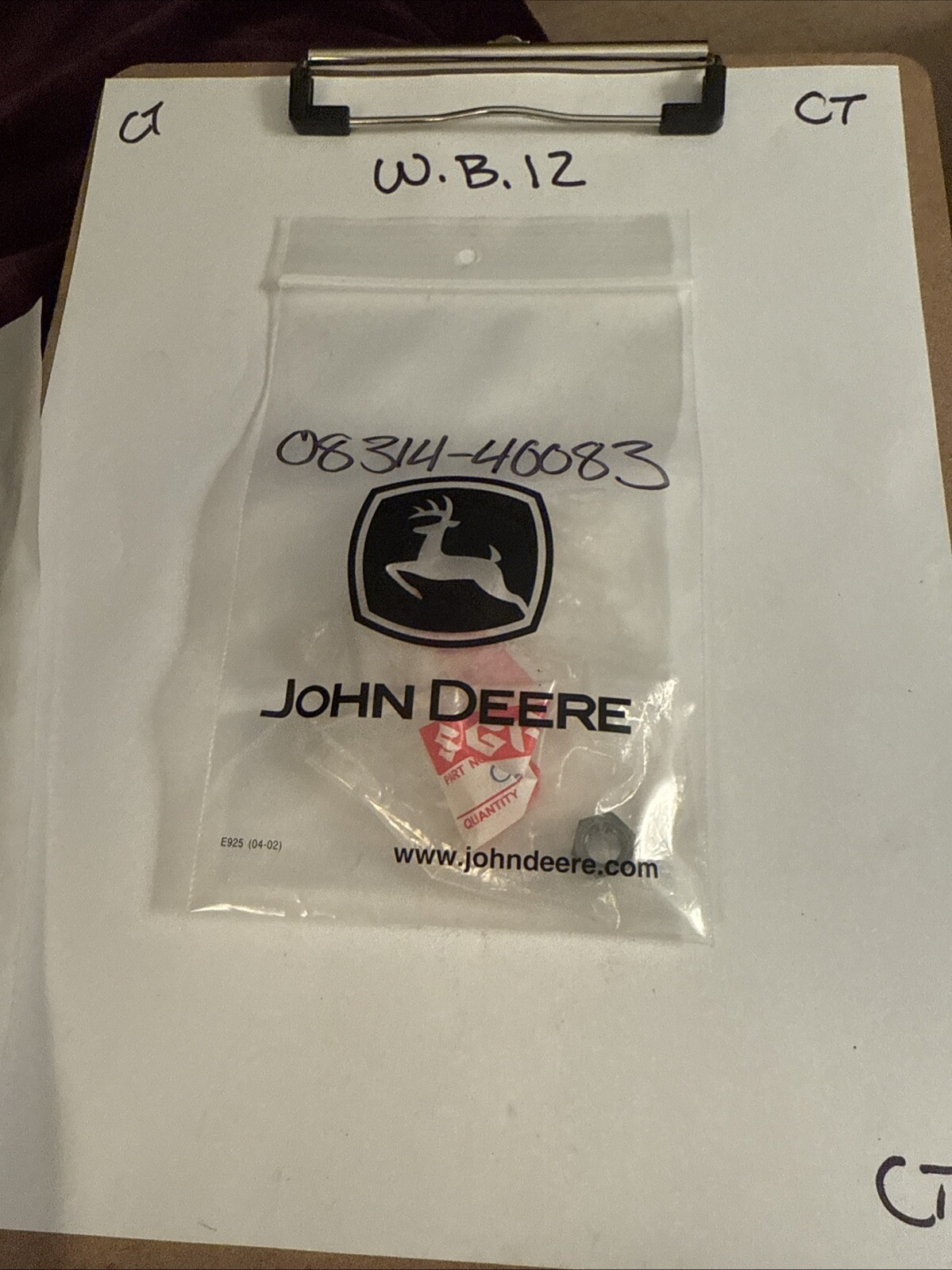 Suzuki Sidestand Nut 08314-40083