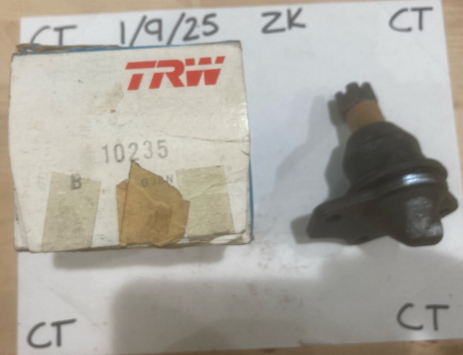 TRW 10235 Ball Joint (just Joint, No Other Parts Included)