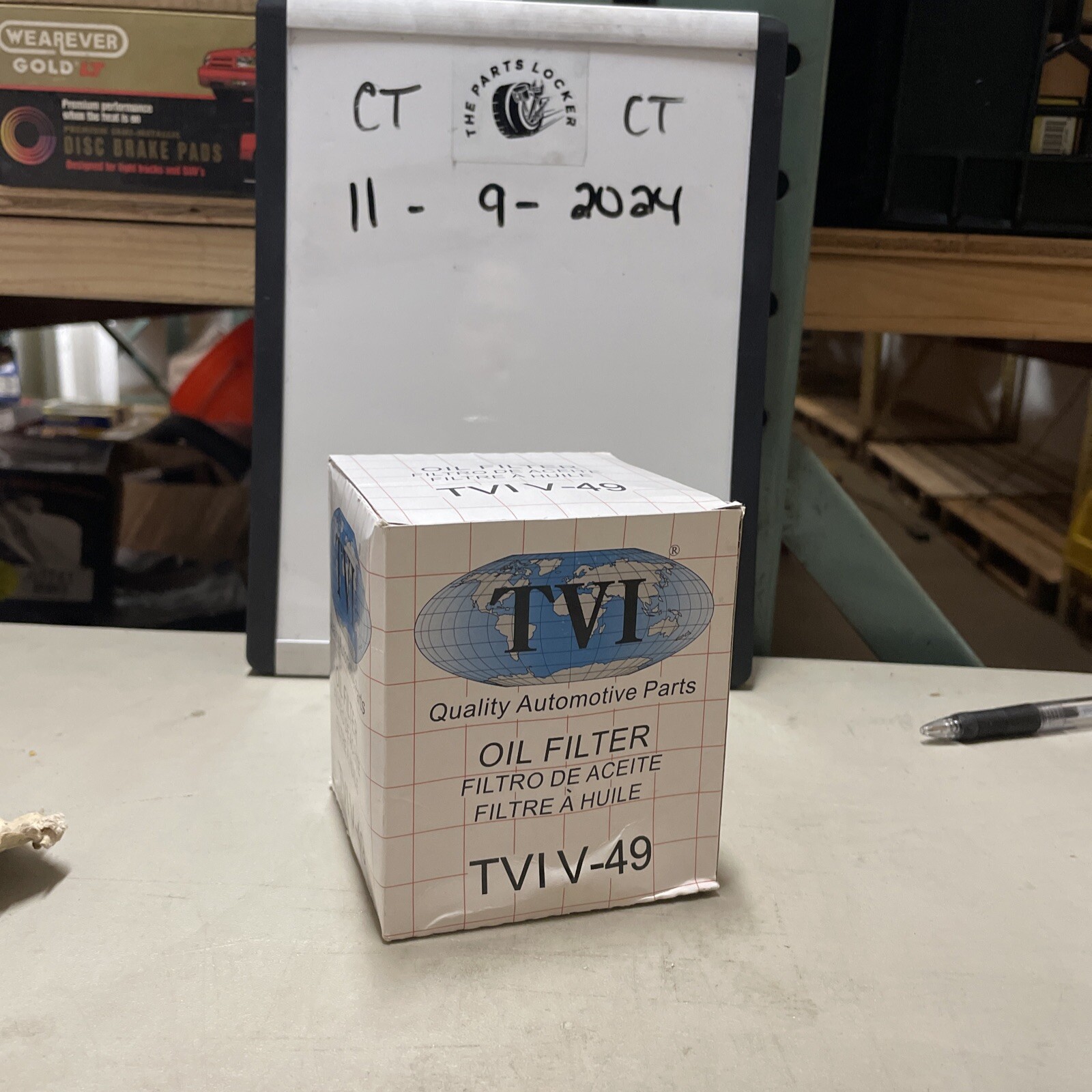 TVI Oil Filter TVIV-49