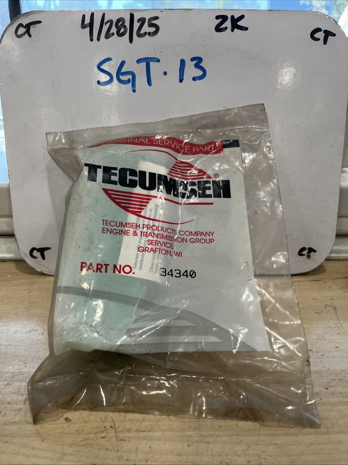 Tecumseh 34340 Foam Air Filter